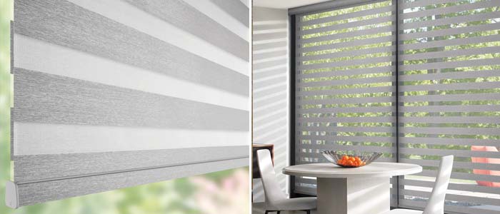 Designer Banded Shades